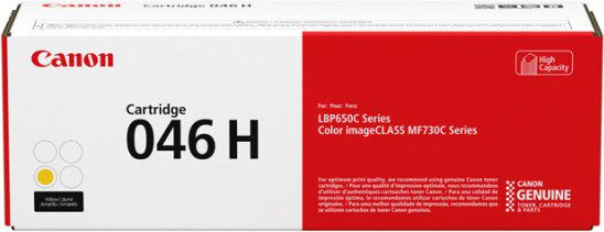 Canon 046H (1251C002/1251C004) originaaltooner kollane