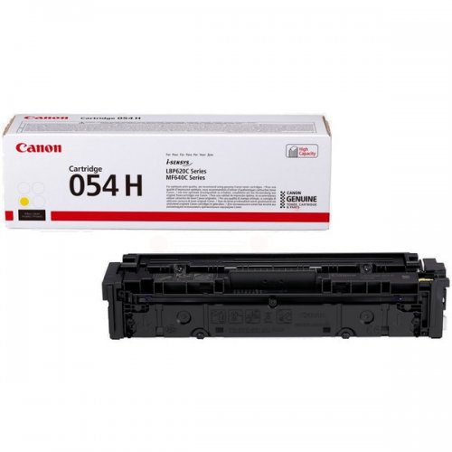 Canon 054H (3025C002) originaaltooner kollane
