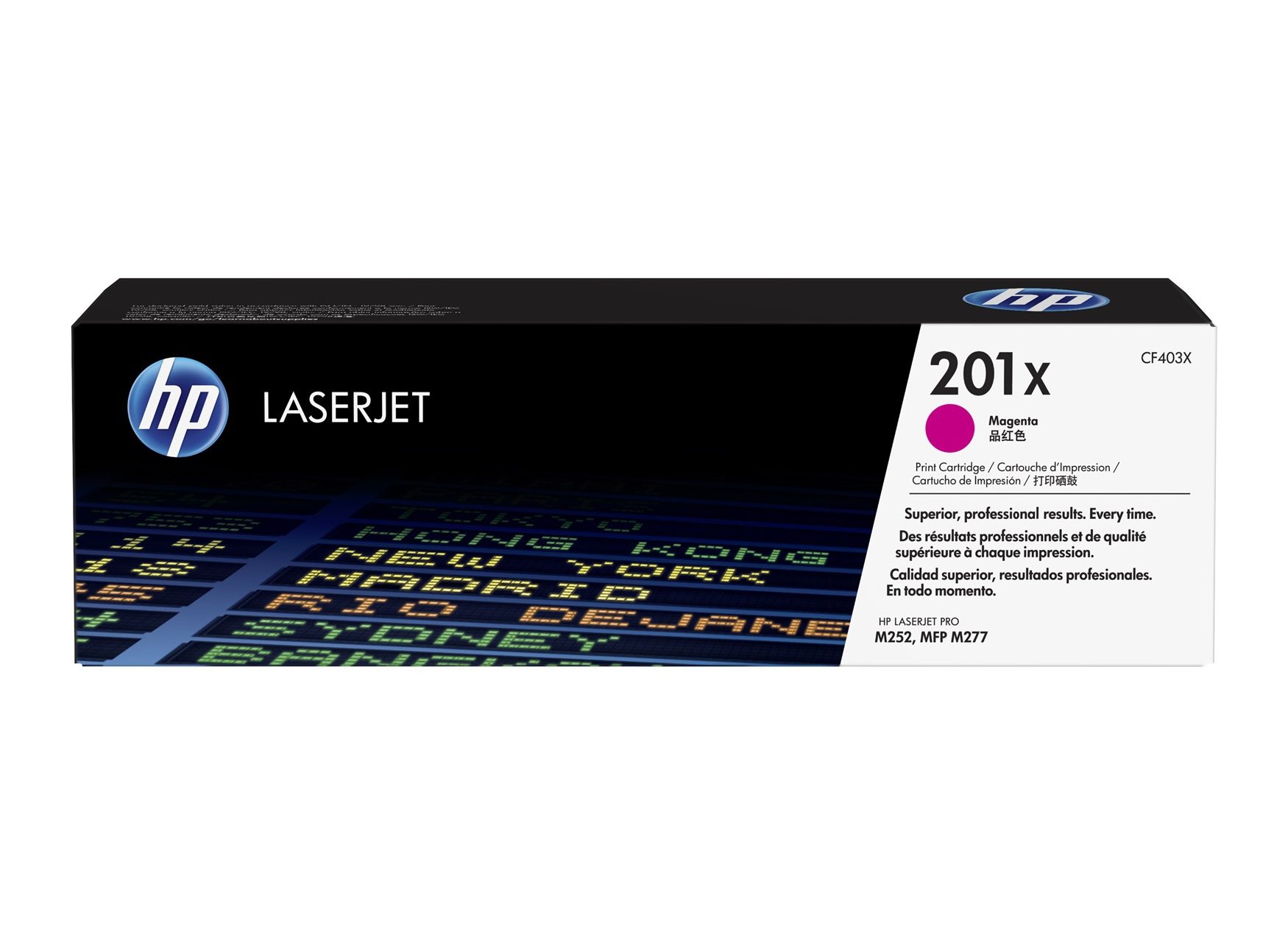 HP No.201X (CF403X) originaaltooner magenta