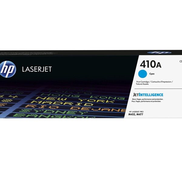 HP No.410 (CF411A) originaaltooner tsüaan