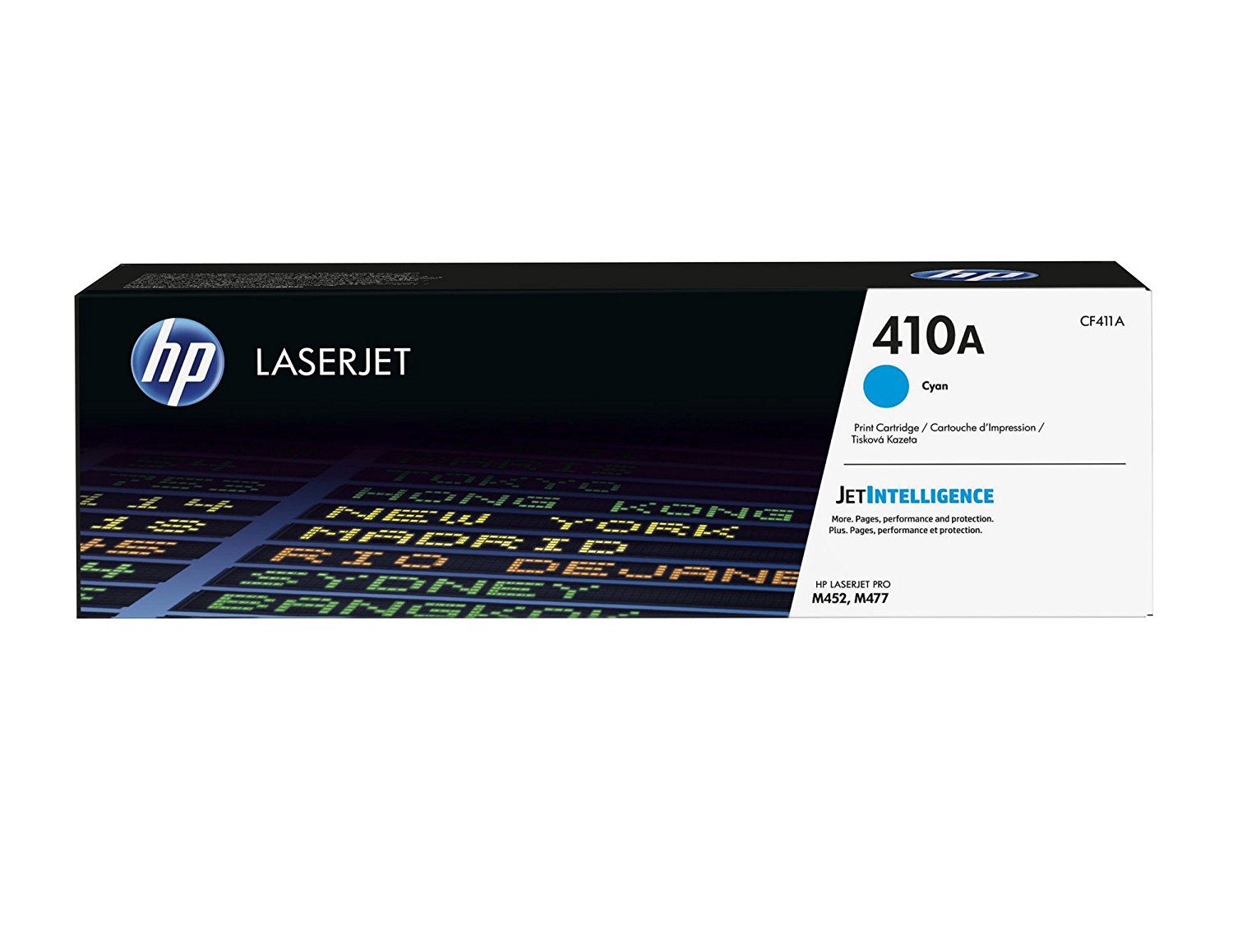 HP No.410 (CF411A) originaaltooner tsüaan