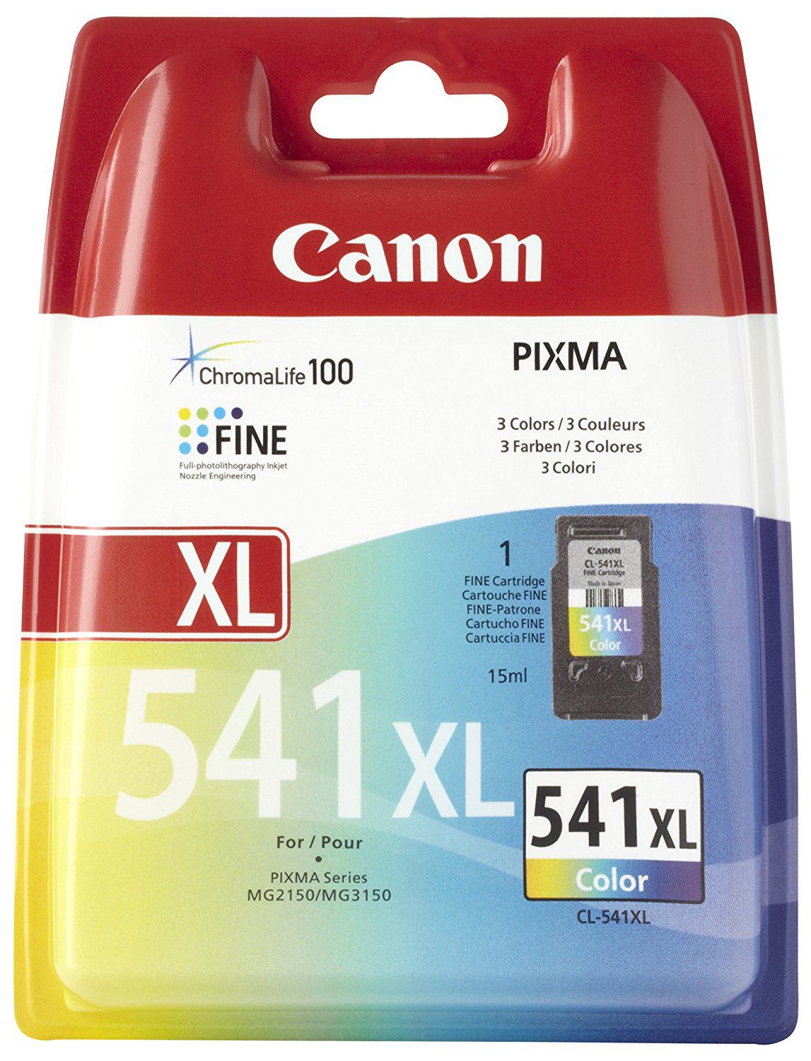 Canon CL-541XL originaaltindikassett värviline