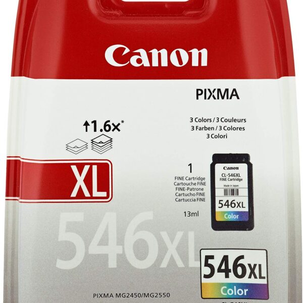Canon CL-546XL originaaltindikassett värviline