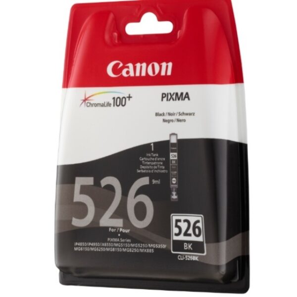 Canon CLI-526BK originaaltindikassett must