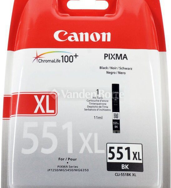 Canon CLI-551XL originaaltindikassett must