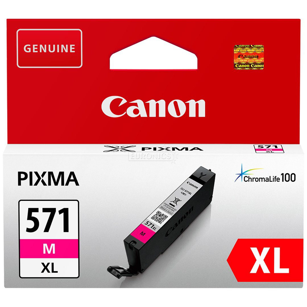 Canon CLI-571XL (0333C001) originaaltindikassett magenta