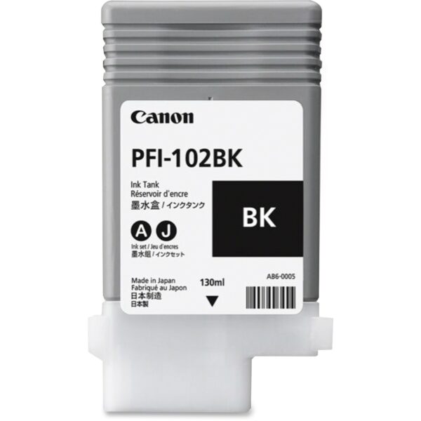 Canon PFI-102K (0895B001) originaaltindikassett must