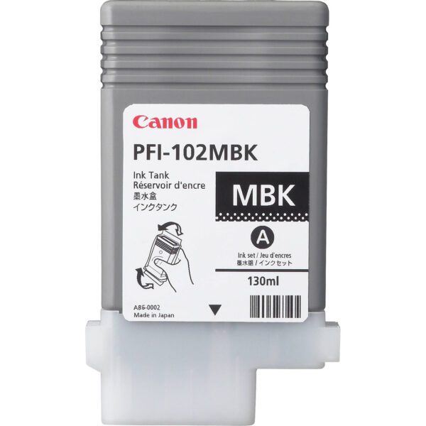 Canon PFI-102K (0894B001) Mat originaaltindikassett must