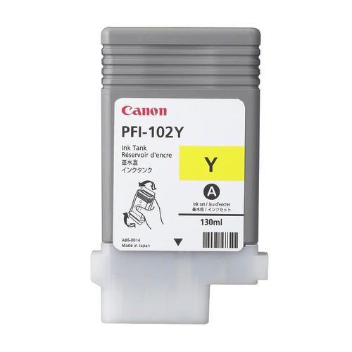 Canon PFI-102Y (0898B001) originaaltindikassett kollane