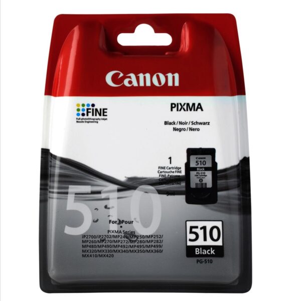 Canon PG-510 originaaltindikassett must