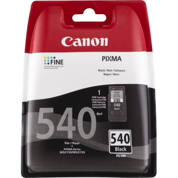 Canon PG-540 originaaltindikassett must