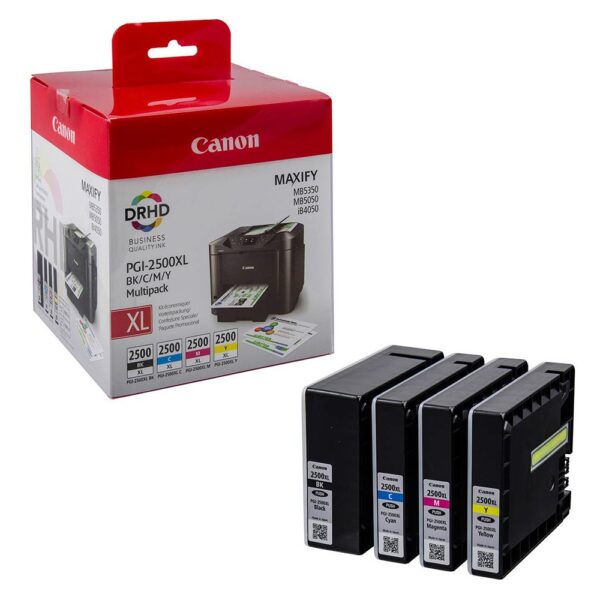 Canon PGI-2500XL CMYK 2500p. originaaltindikassett