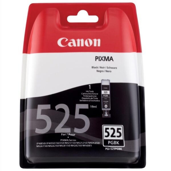 Canon PGI-525PGBK originaaltindikassett must