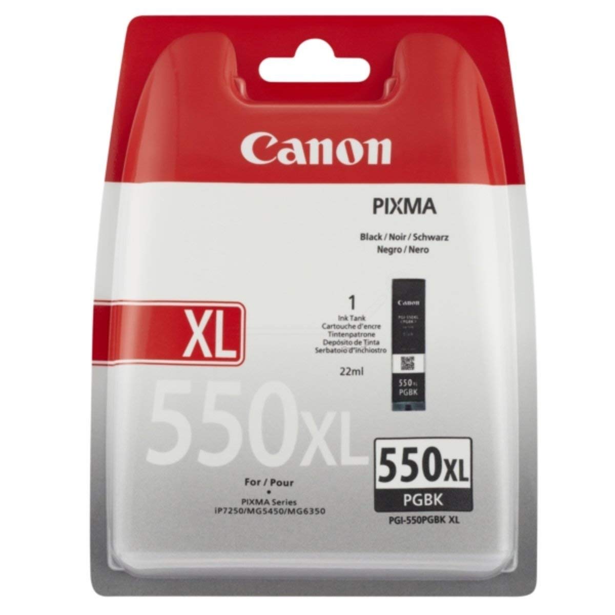 Canon PGI-550XL originaaltindikassett must