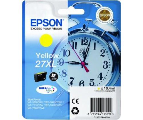 Epson T27XL (C13T27144012) originaaltindikassett kollane