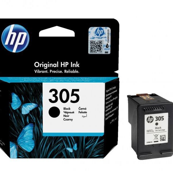 HP No.305 (3YM61AE) originaaltindikassett must