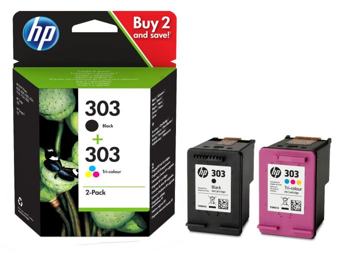 HP No.303 3YM92AE CMYK originaaltindikassett