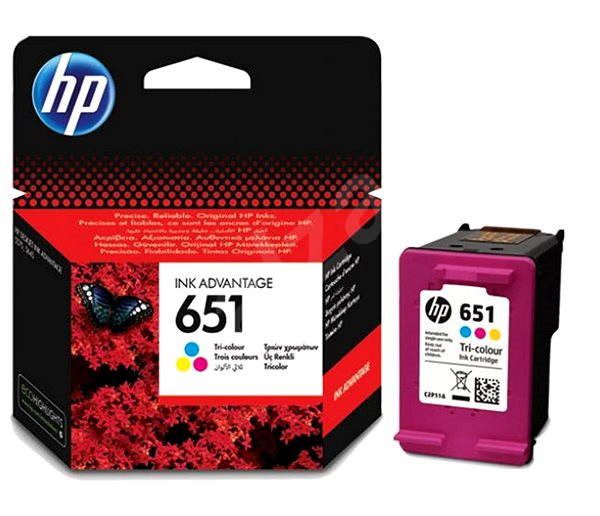 HP No.651 (C2P11AE) originaaltindikassett värviline