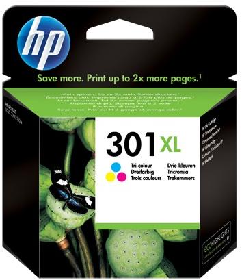 HP No.301XL (CH564EE) originaaltindikassett värviline