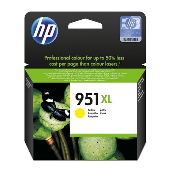 HP No.951XL (CN048AE) originaaltindikassett kollane