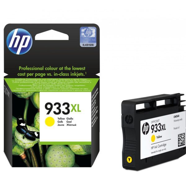 HP No.933XL (CN056AE) originaaltindikassett kollane