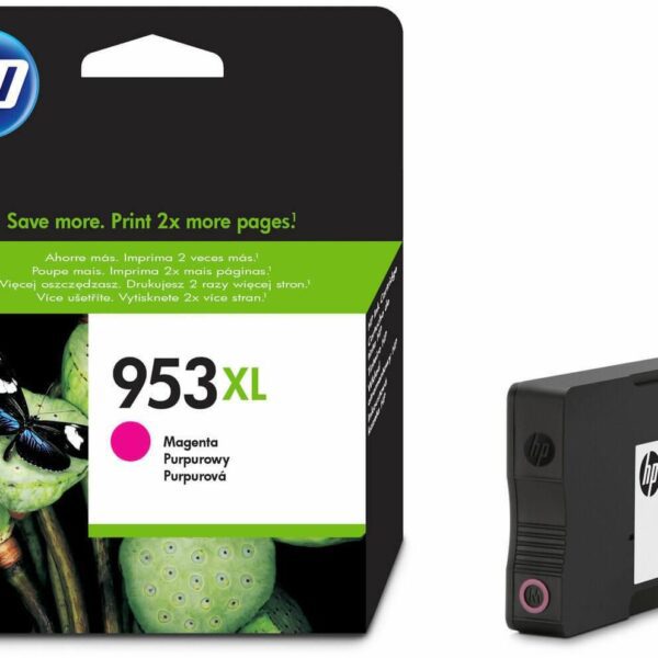 HP No.953XL (F6U17AE) originaaltindikassett magenta