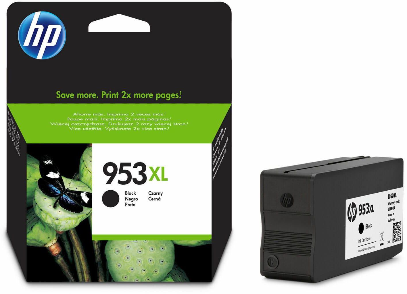 HP No.953XL (L0S70AE) originaaltindikassett must