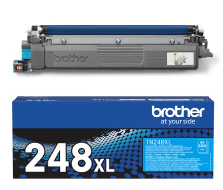 Brother TN-248XL originaaltooner tsüaan