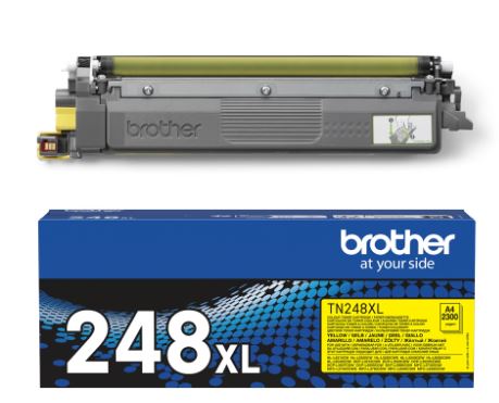 Brother TN-248XL originaaltooner kollane