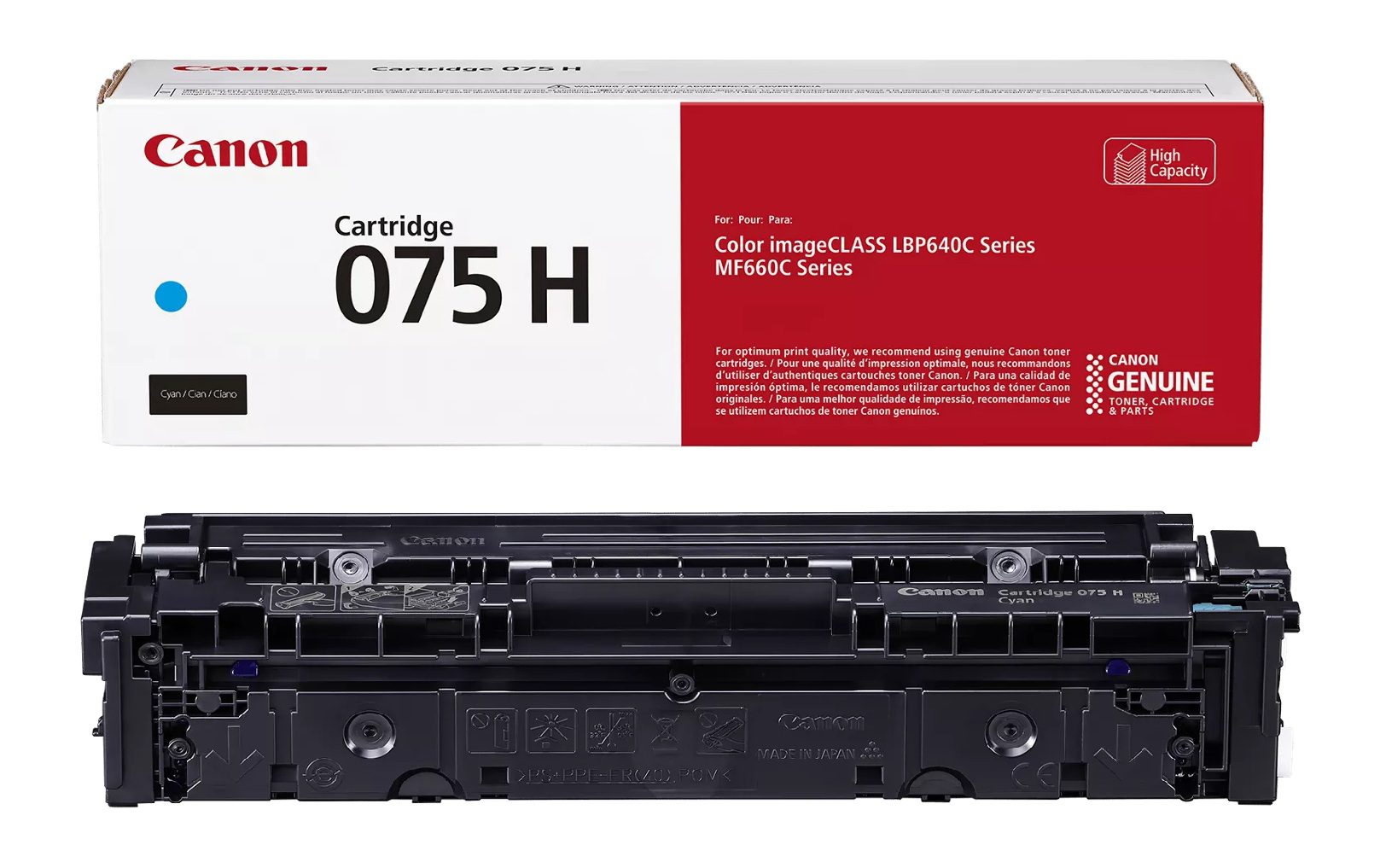 Canon 075H (6368C002) originaaltooner tsüaan