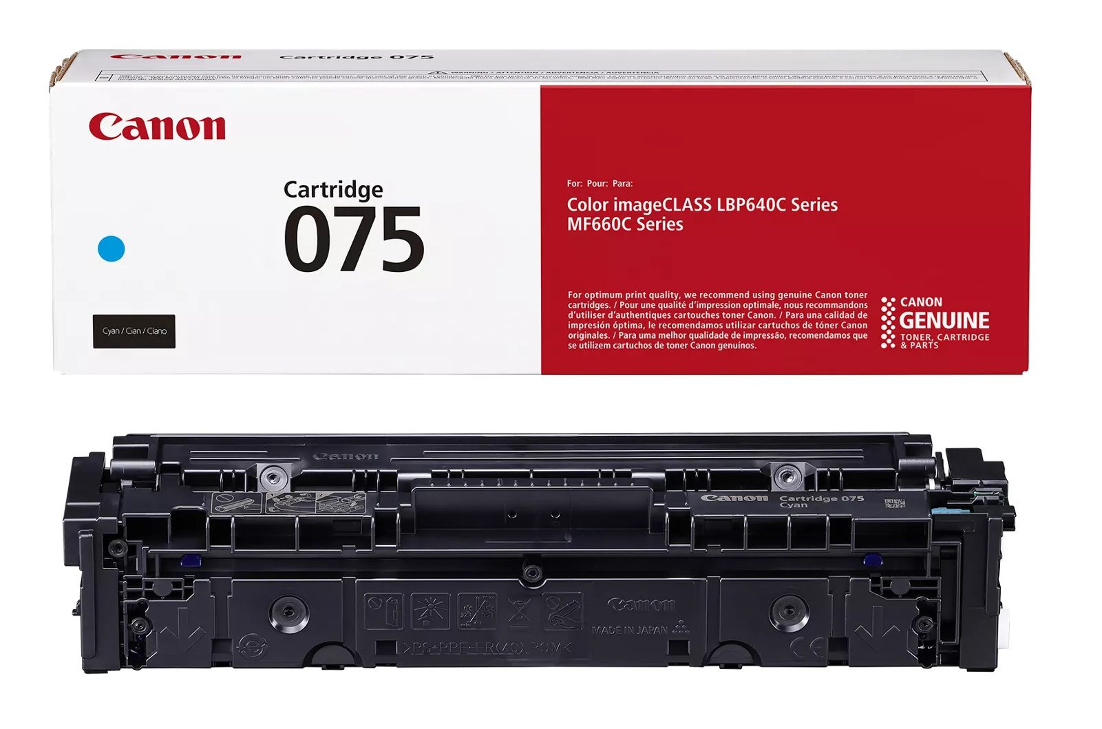 Canon 075 (6364C002) originaaltooner tsüaan