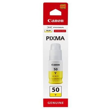 Canon Ink Canon GI-50Y (3405C001) originaaltindikassett kollane