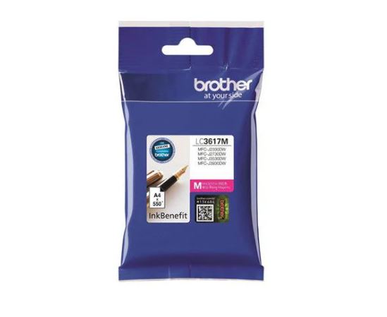 Brother LC3617 originaaltindikassett magenta