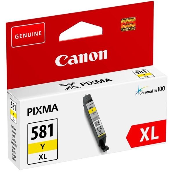 Canon CLI-581XL (2051C001) originaaltindikassett kollane