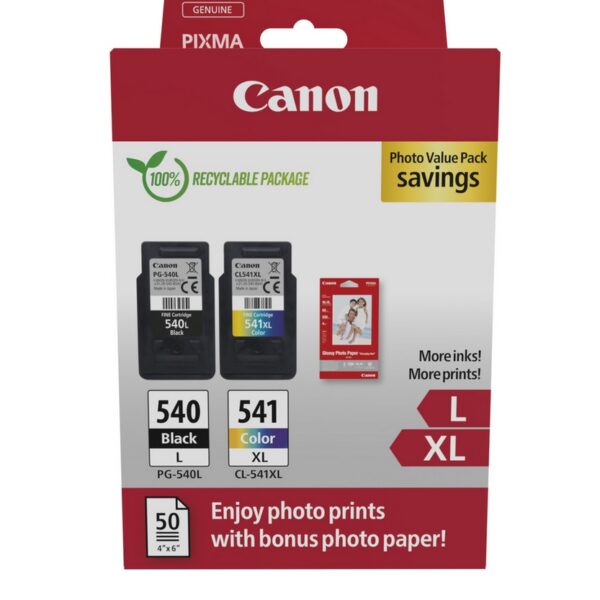 Canon PG-540L/CL-541XL (5224B012) CMYK originaaltindikassett