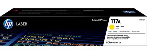 HP No.117A (W2072A) originaaltooner kollane