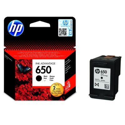 HP No.650 (CZ101AE) originaaltindikassett must