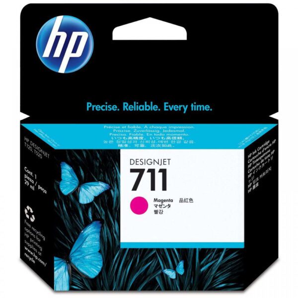 HP No.711 (CZ131A) originaaltindikassett magenta