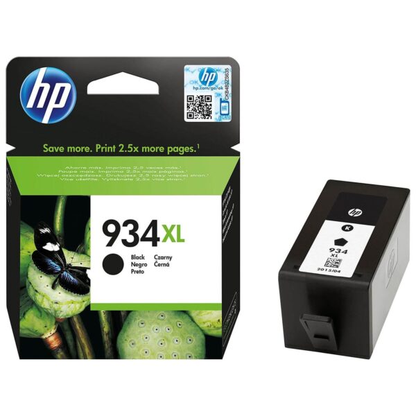 HP No.934XL originaaltindikassett must