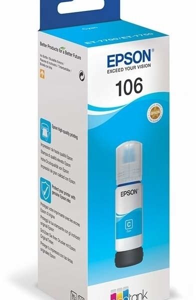 Epson Ink Epson 106 (C13T00R240) originaaltindikassett tsüaan