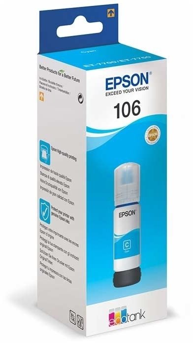 Epson Ink Epson 106 (C13T00R240) originaaltindikassett tsüaan