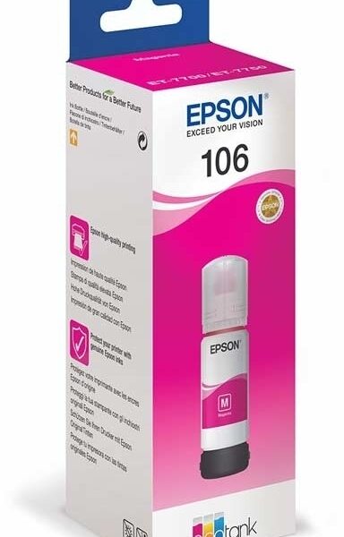 Epson Ink Epson 106 (C13T00R340) originaaltindikassett magenta