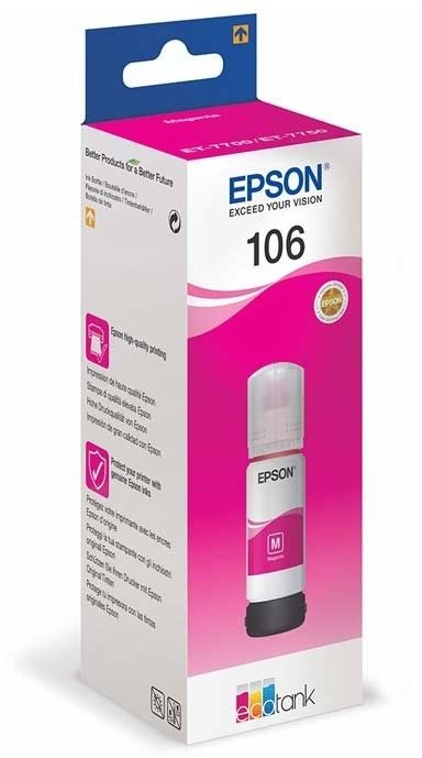 Epson Ink Epson 106 (C13T00R340) originaaltindikassett magenta
