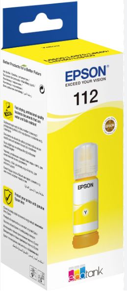 Epson Ink Epson 112 (C13T06C44A) originaaltindikassett kollane