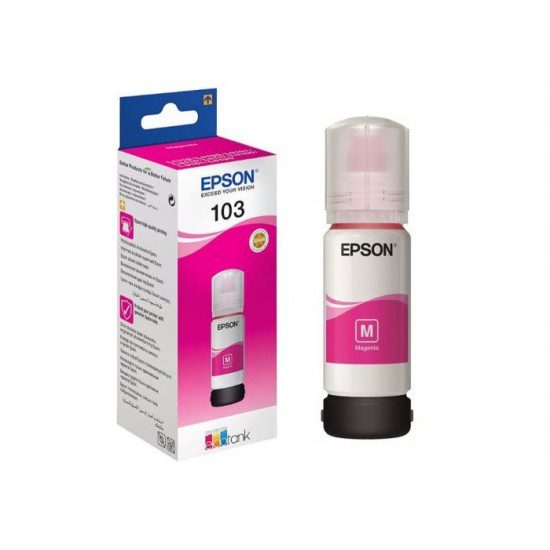 Epson Ink Epson T103 (C13T00S34A) originaaltindikassett magenta