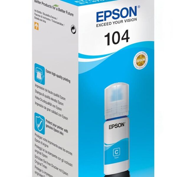 Epson Ink Epson T104 (C13T00P240) originaaltindikassett tsüaan