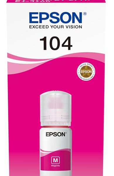 Epson Ink Epson T104 (C13T00P340) originaaltindikassett magenta