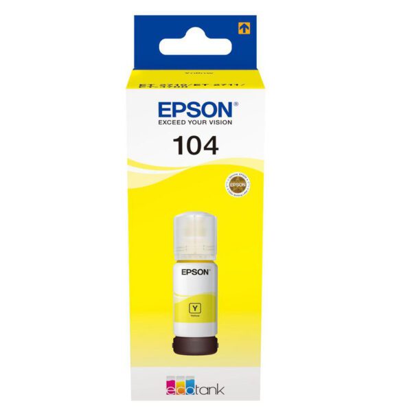 Epson Ink Epson T104 (C13T00P440) originaaltindikassett kollane