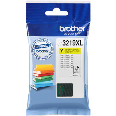 Brother LC3219XL originaaltindikassett kollane