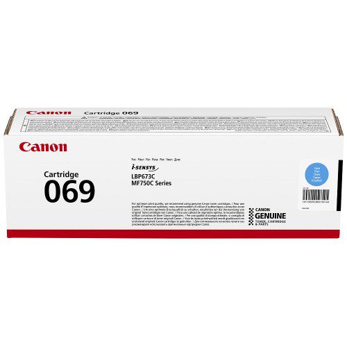 Canon 069 (5093C002) originaaltooner tsüaan